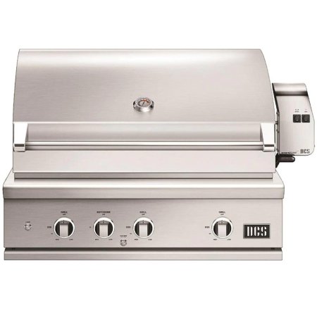  DCS Series 9 36-Inch Built-In Natural Gas Grill on a white background