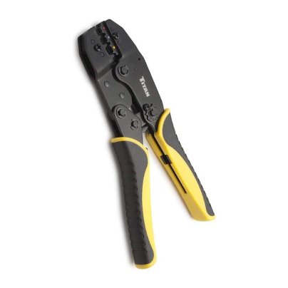 The Best Crimping Tool Option Titan 11477 Ratcheting Wire Terminal Crimper Tool