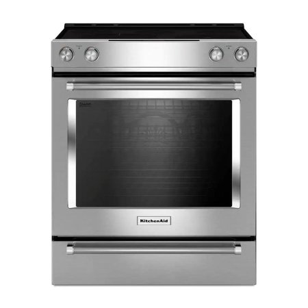  The Best Slide-In Electric Range Option: KitchenAid 30" 5-Element Electric Slide-In Range