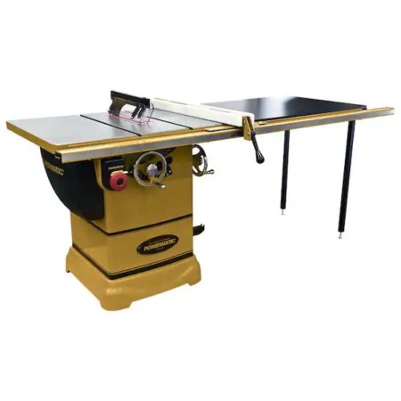  Powermatic PM1000 1-3/4 HP Table Saw on a white background