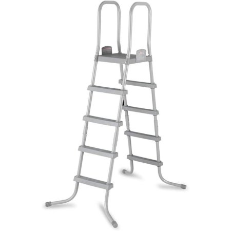  The Bestway Flowclear 52-Inch Above Gound Pool Ladder on a white background.