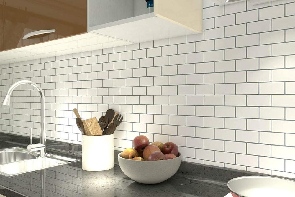 The Best Renter-Friendly Decor Ideas Options: Peel-and-Stick Tiles