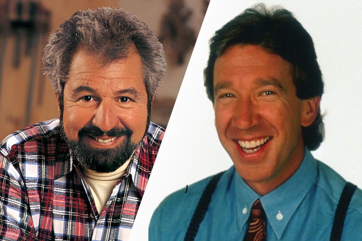 Headshots of Bob Vila and Tim Allen (Tim Taylor)