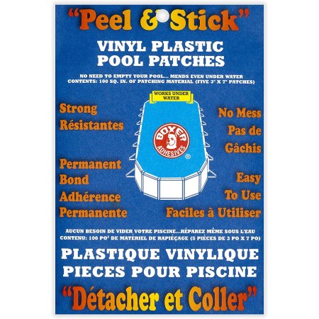  The Best Pool Patches Option: Boxer Adhesives Peel & Stick Plastic Pool Patches