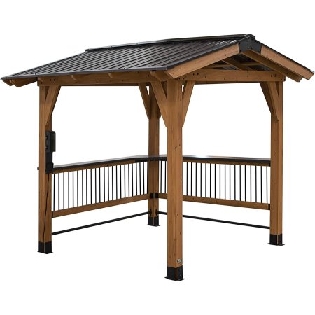  The Best Grill Gazebos Option: Backyard Discovery Granada Grill Gazebo With Bar