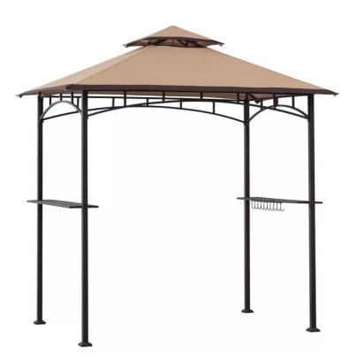 The Best Grill Gazebos Option: Sunjoy Henley 8-Foot by 5-Foot Grill Gazebo