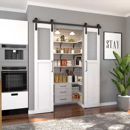 13 Pantry Door DIY Makeover Ideas Under $150 - Bob Vila