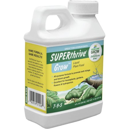  Best fertilizer for indoor plants option Dyna-Gro SuperThrive Grow 7-9-5 Liquid Plant Food