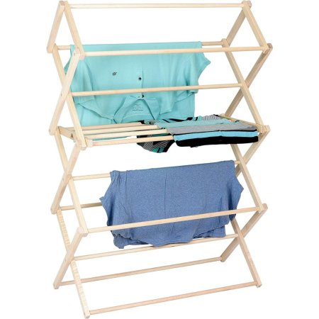  The Best Outdoor Towel Racks Option: Pennsylvania Woodworks Large Clothes Drying Rack