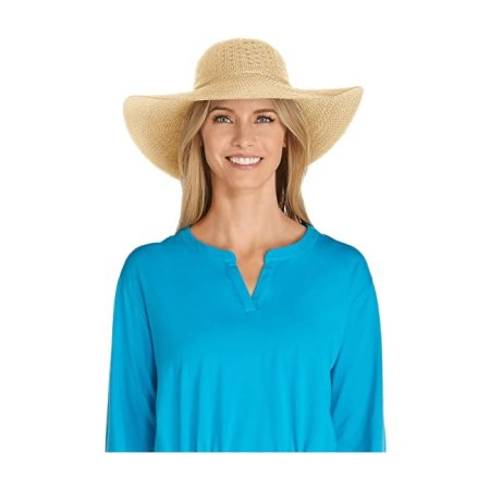  The Best Gardening Hats Option: Coolibar Women’s Perla Packable Wide Brim Hat