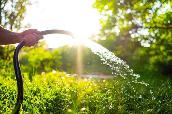 Garden Hose Storage