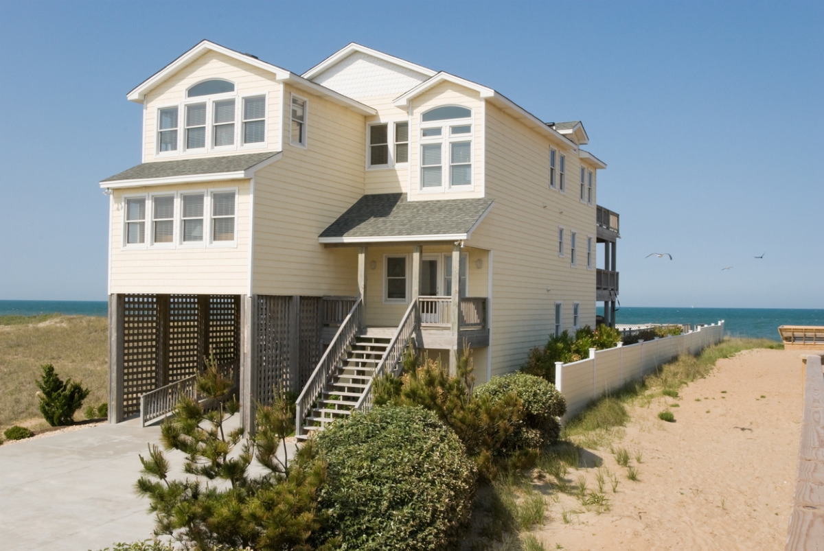 Beach house in North Carolina