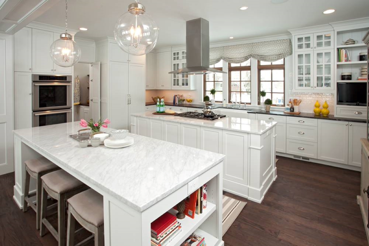 Kitchen marble kitchen islands