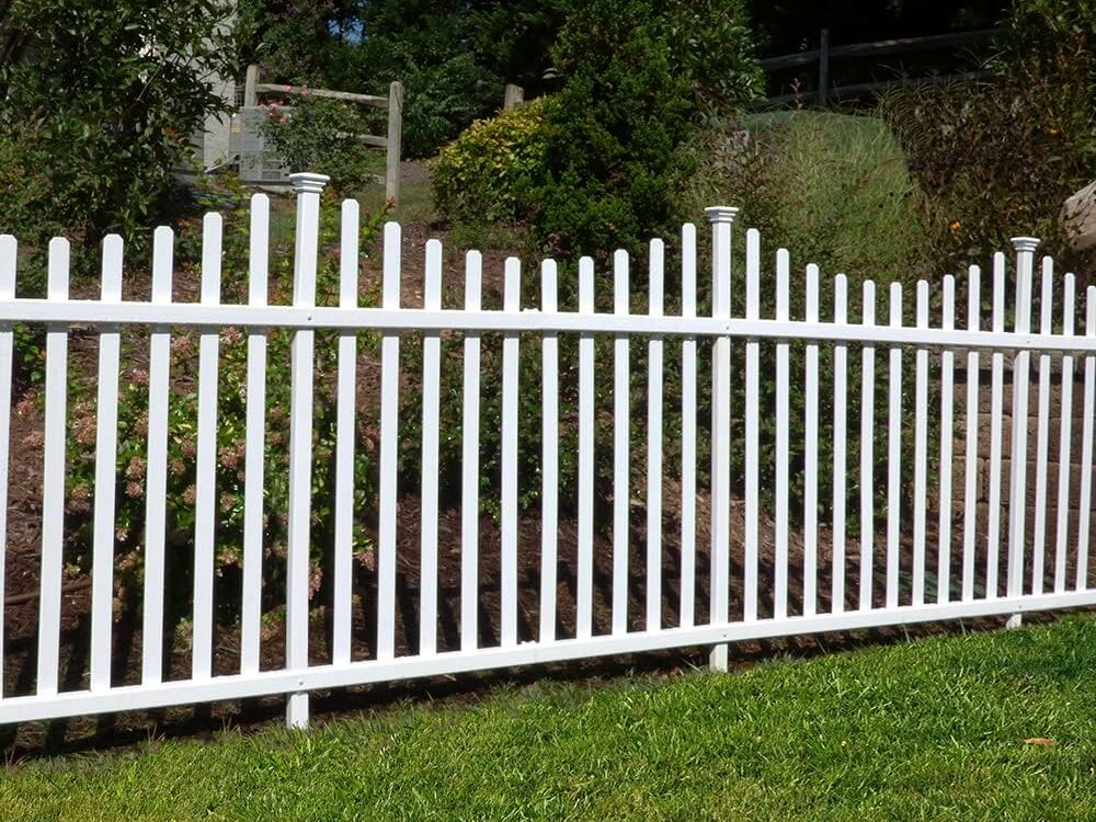 white picket fence kit from Amazon