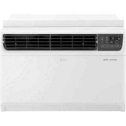 LG 14,000 BTU Smart Window Air Conditioner on white background