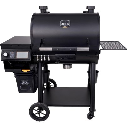 Oklahoma Joe’s Rider DLX 1200 Pellet Grill on white background