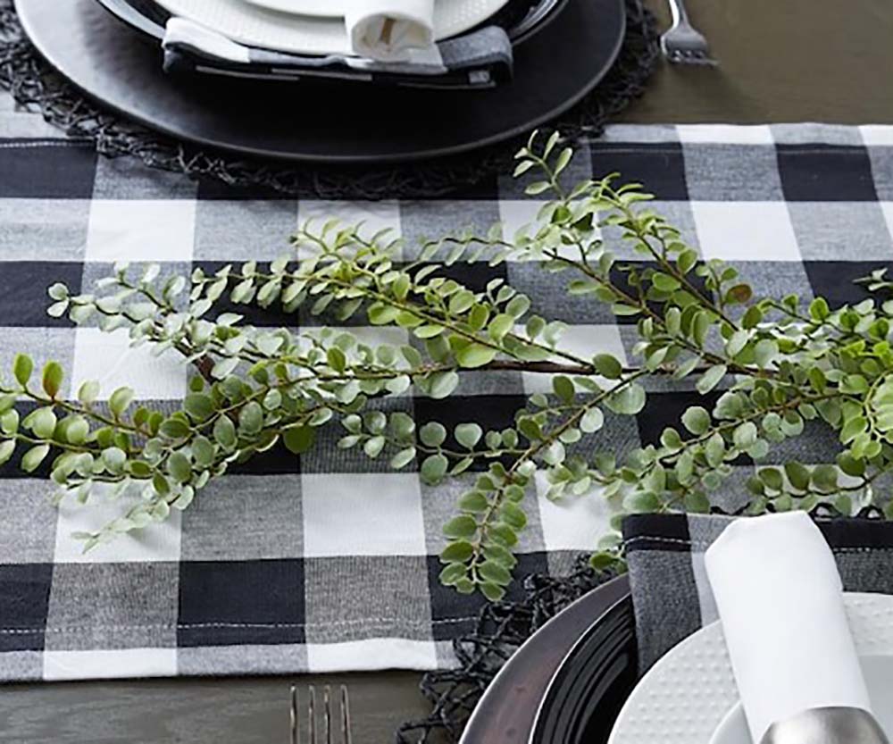 The Best Table Runner Option DII Black Table Runner