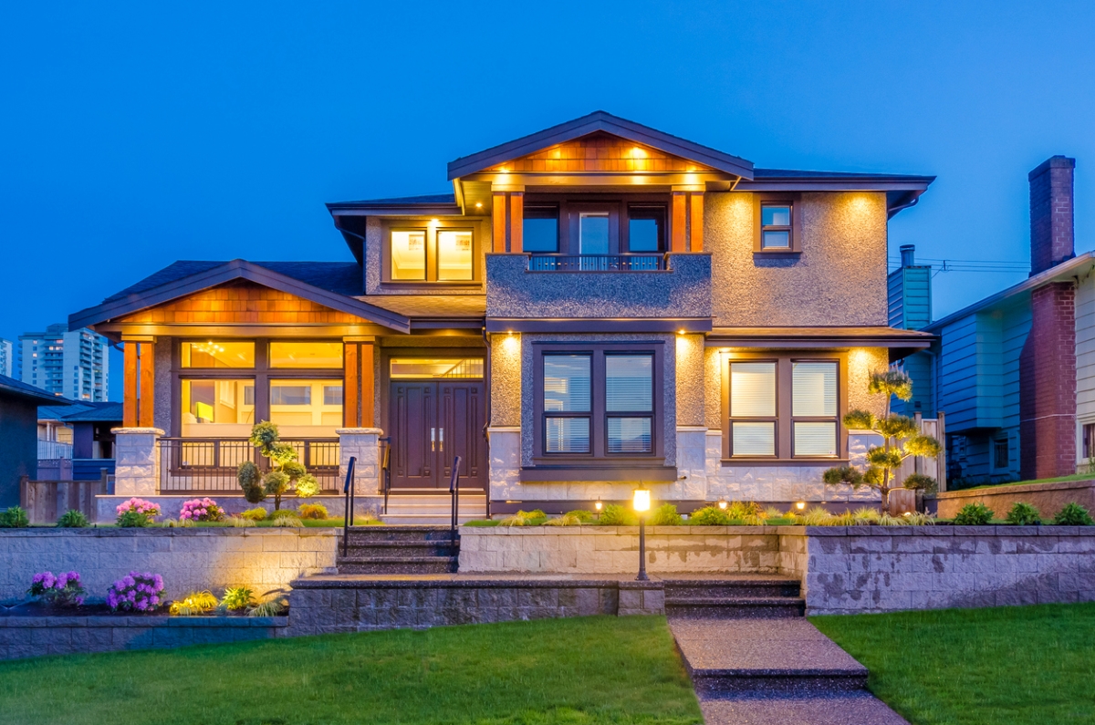 Exterior home lighting