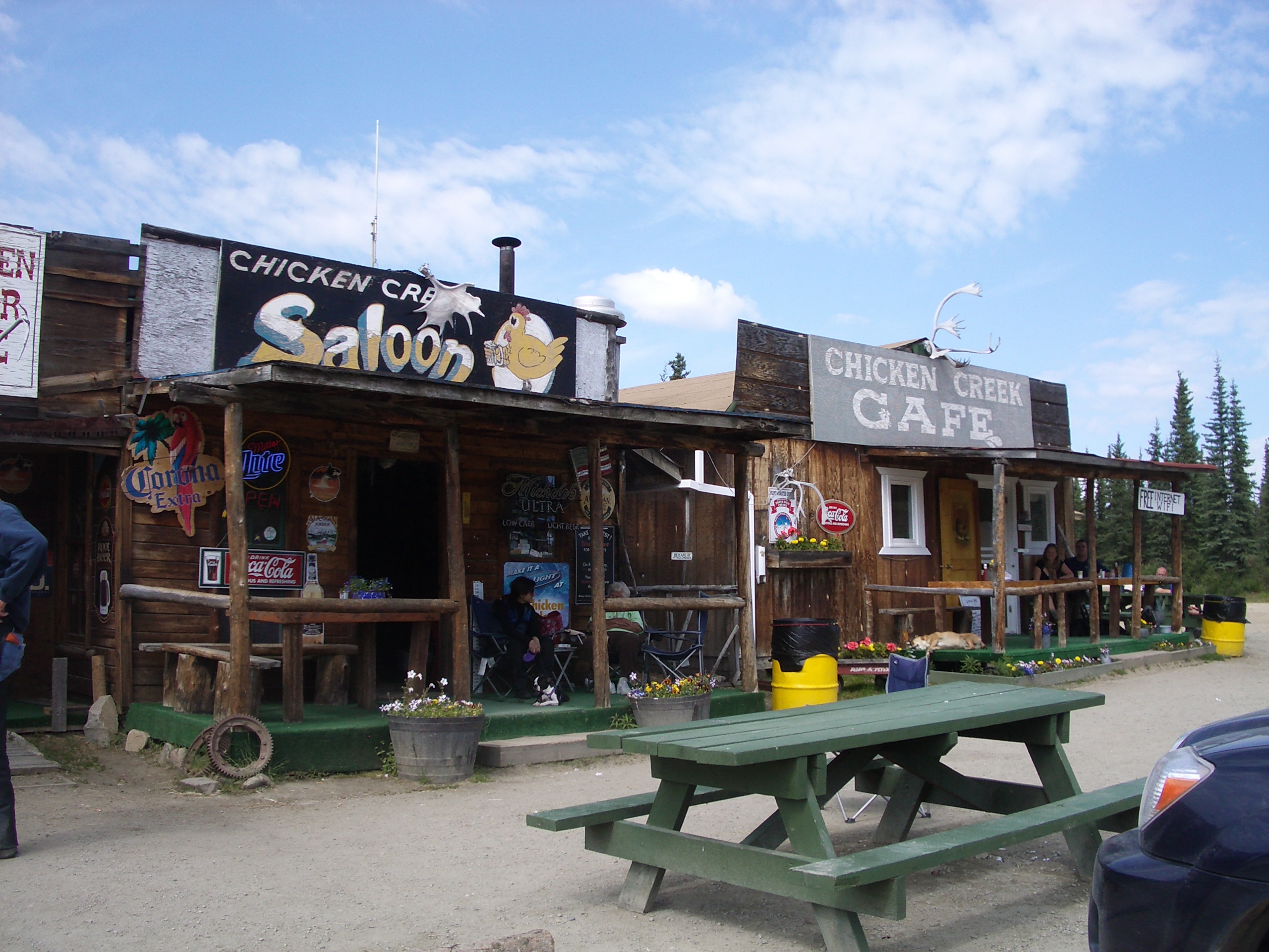 store fronts in chicken, alaska