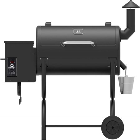  The Z Grills ZPG-550B Wood Pellet Grill & Smoker on a white background.