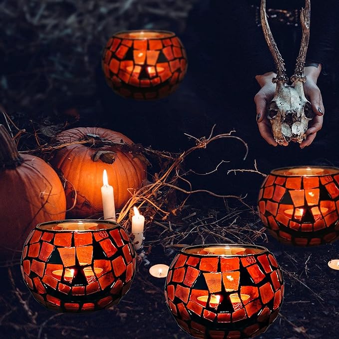 Bundle: 21 Packs Of Halloween Jack-O-Lantern Cap Twinkle Light String, 8ft outlet