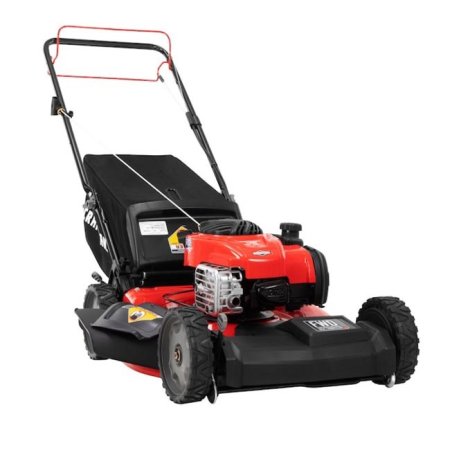  The Craftsman 21-Inch 150cc Self-Propelled Lawn Mower on a white background.