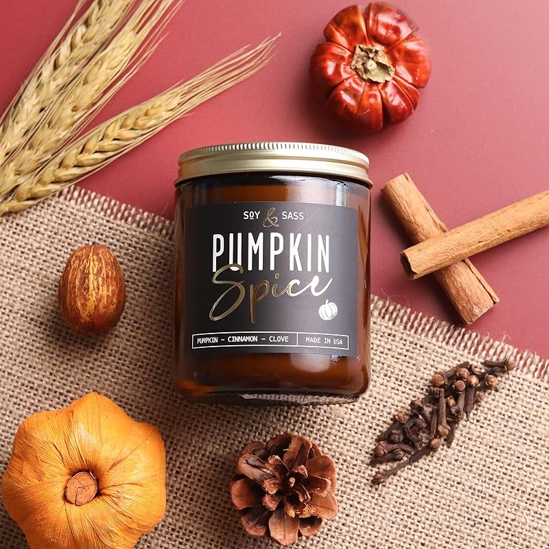 Hello Pumpkin Pumpkin Scented Soy candle