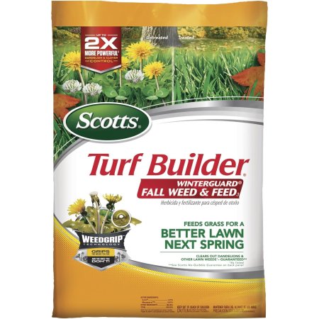  The Best Winter Grass Fertilizer Option: Scotts Turf Builder WinterGuard Fall Weed and Feed