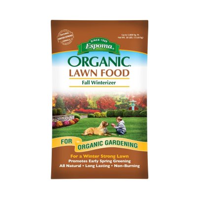 The Best Winter Grass Fertilizers Option: Espoma Organic Lawn Food Fall Winterizer