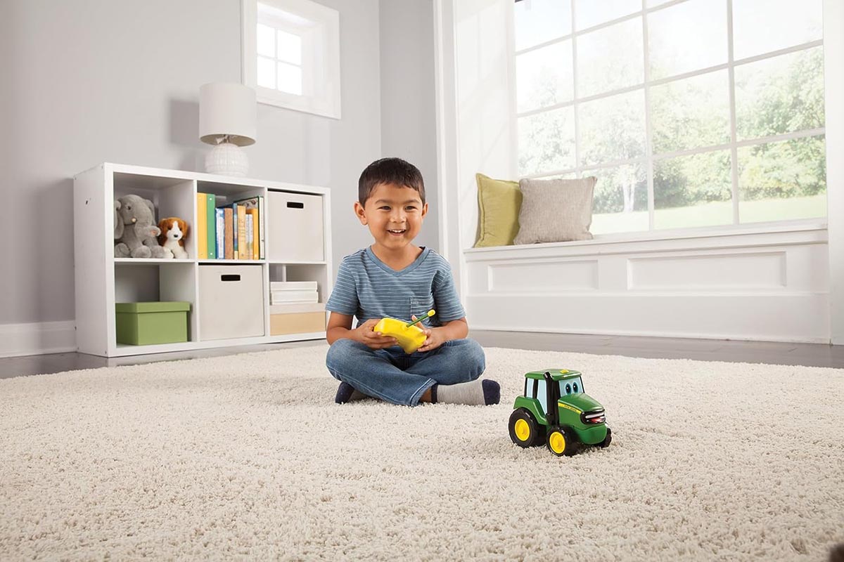 Kids Gift Guide Option John Deere Remote Controlled Johnny Tractor Toy