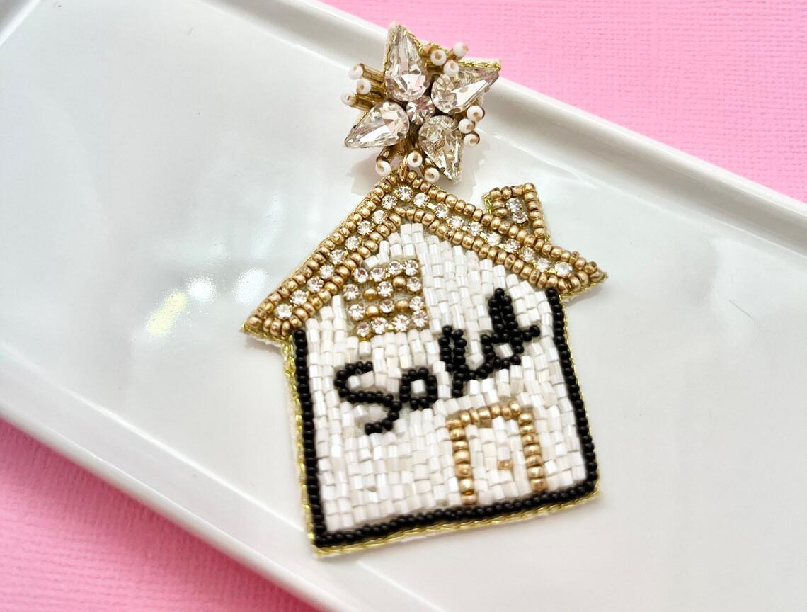 The Best Gifts for Realtors Option Le Petit Bijou Boutique Sold Earrings