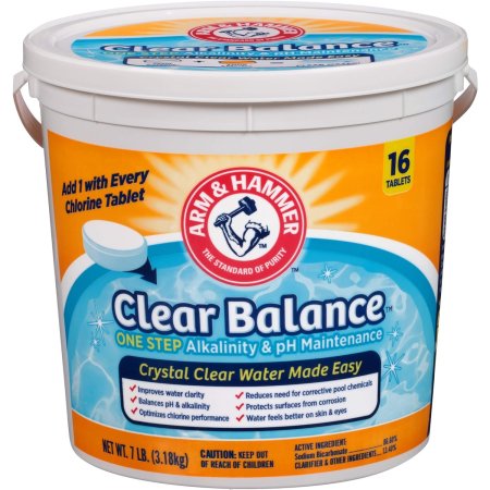  The Best Pool Stabilizers Option: Arm & Hammer Clear Balance Pool Maintenance Tablets