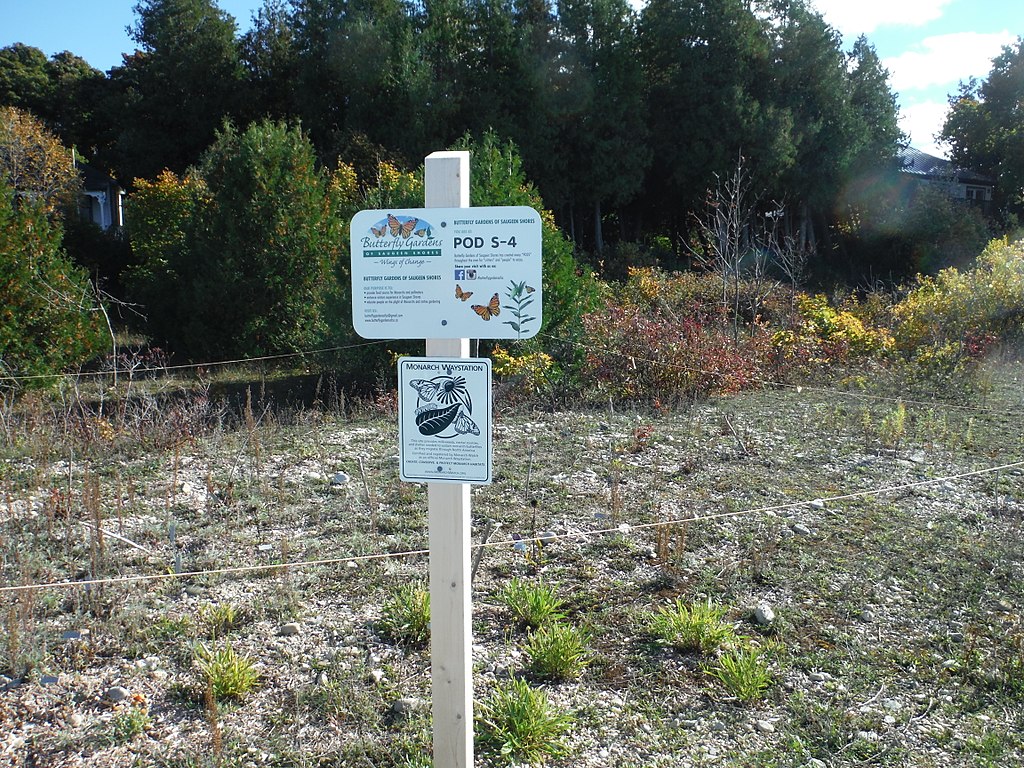 Monarch Waystation Sign