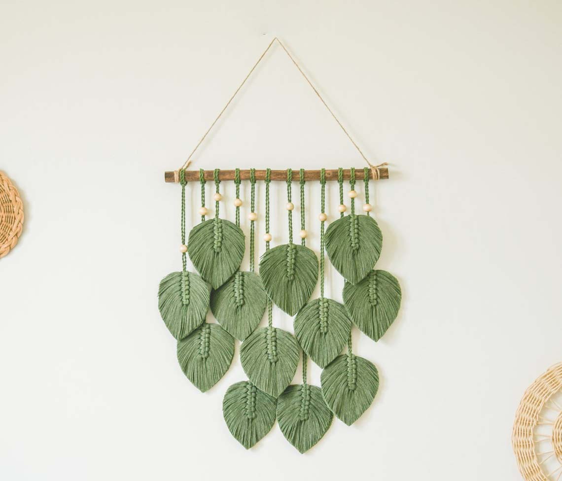 Black Friday Deals on Unique Home Decor Finds Option Falling Leaves Macrame