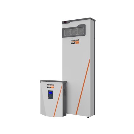  The Generac PWRcell on a white background.