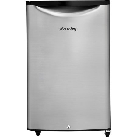  The Danby 4.4 Cu. Ft. Outdoor Fridge on a white background.