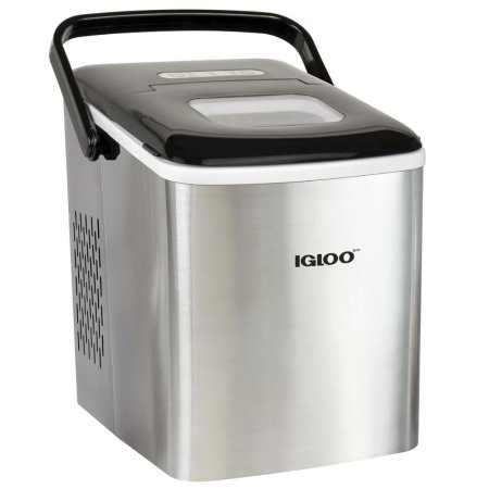  The Igloo 26-Pound Automatic Portable Ice Maker Machine on a white background.