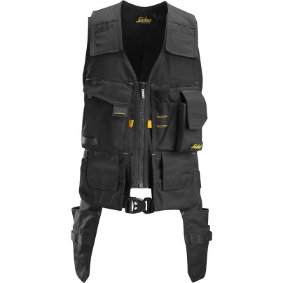 The Snickers Workwear AllroundWork Tool Vest on a white background.