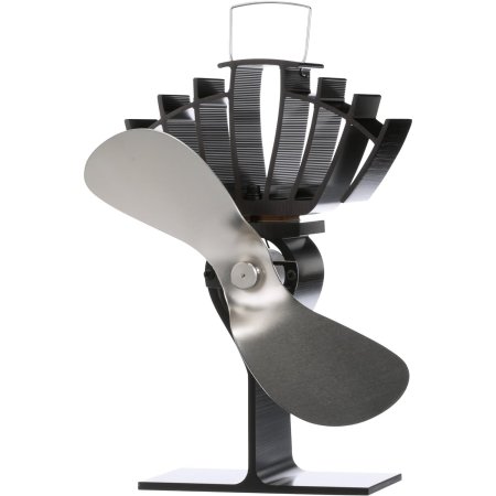  The Ecofan UltrAir Nickel Blade Wood Stove Fan on a white background.