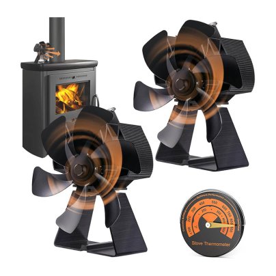 The Best Wood Stove Fan Option Flanagan 5-Blade Fireplace Fans