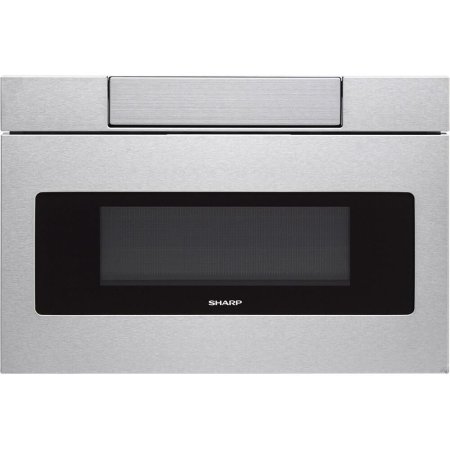  The Sharp 24" Stainless Steel Microwave Drawer Oven on a white background.