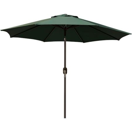  Blissun 9-Foot Outdoor Aluminum Patio Umbrella on a white background