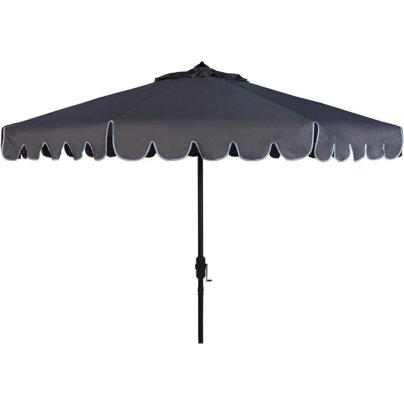 Safavieh Venice 9-Foot Outdoor Tilt Umbrella on a white background