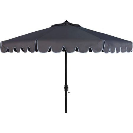  Safavieh Venice 9-Foot Outdoor Tilt Umbrella on a white background