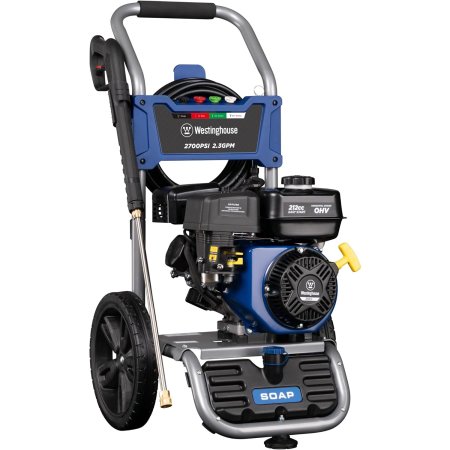  The Westinghouse 2700 PSI Gas-Powered Pressure Washer on a white background.