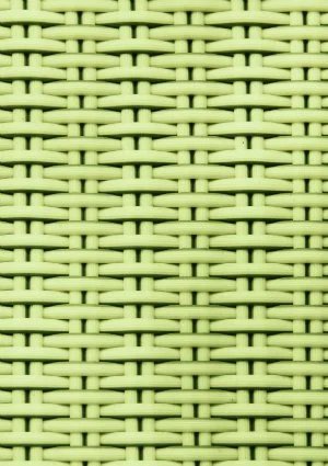 How to Paint Wicker Furniture - Green Wicker