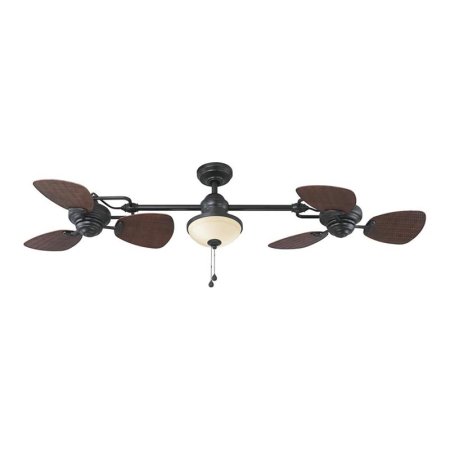  TheHarbor Breeze Twin Breeze 74" Ceiling Fan on a white background.