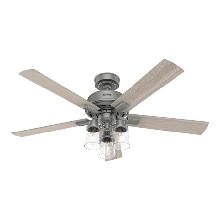  The Hunter Hartland 52" LED Ceiling Fan on a white background.