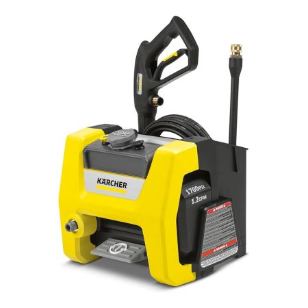  The Karcher K1700 Cube Electric Pressure Washer on a white background.