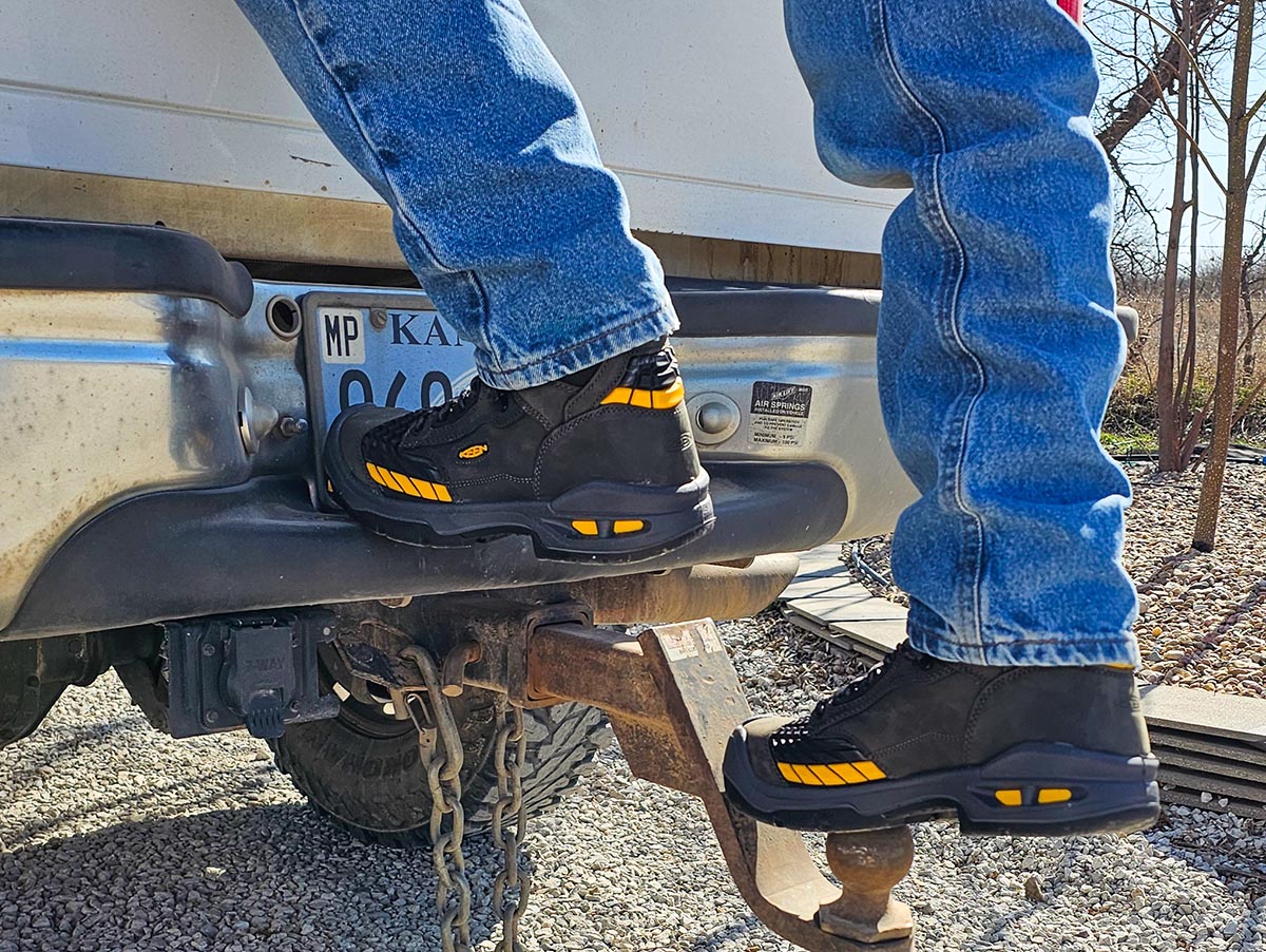 Best work boots for tree work best sale